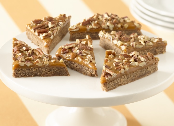 Turtle Shortbread Bars